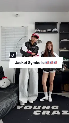 Áo đẹp dày dặn xĩuuu lun 🇺🇸 @Symbolic #xuhuong #outfitcouple #aokhoacdu #aokhoacnamnu #jacket 