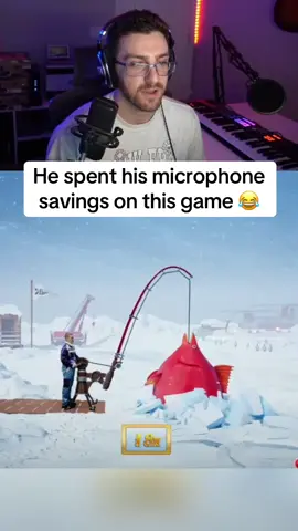 He spent his microphone savings on this game 😂 #fyp #streaming #streamer 