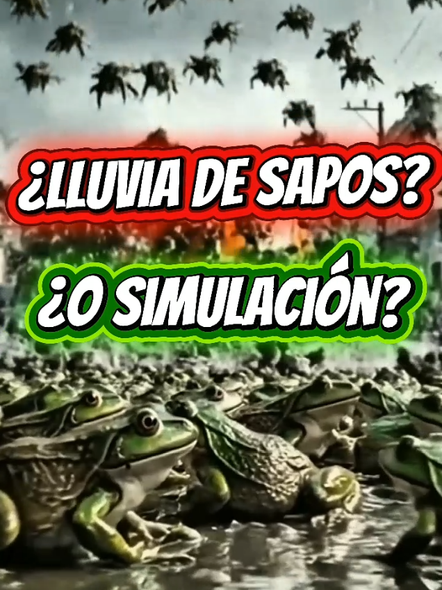 ¿Lluvia de sapos o simulación? Lo que vas a ver parece una señal del fin del mundo. Miles de sapos invadieron una ciudad en Brasil… y algunos aseguran que literalmente llovieron del cielo. #noticias #today #brasil #eeuu #ultimahora 