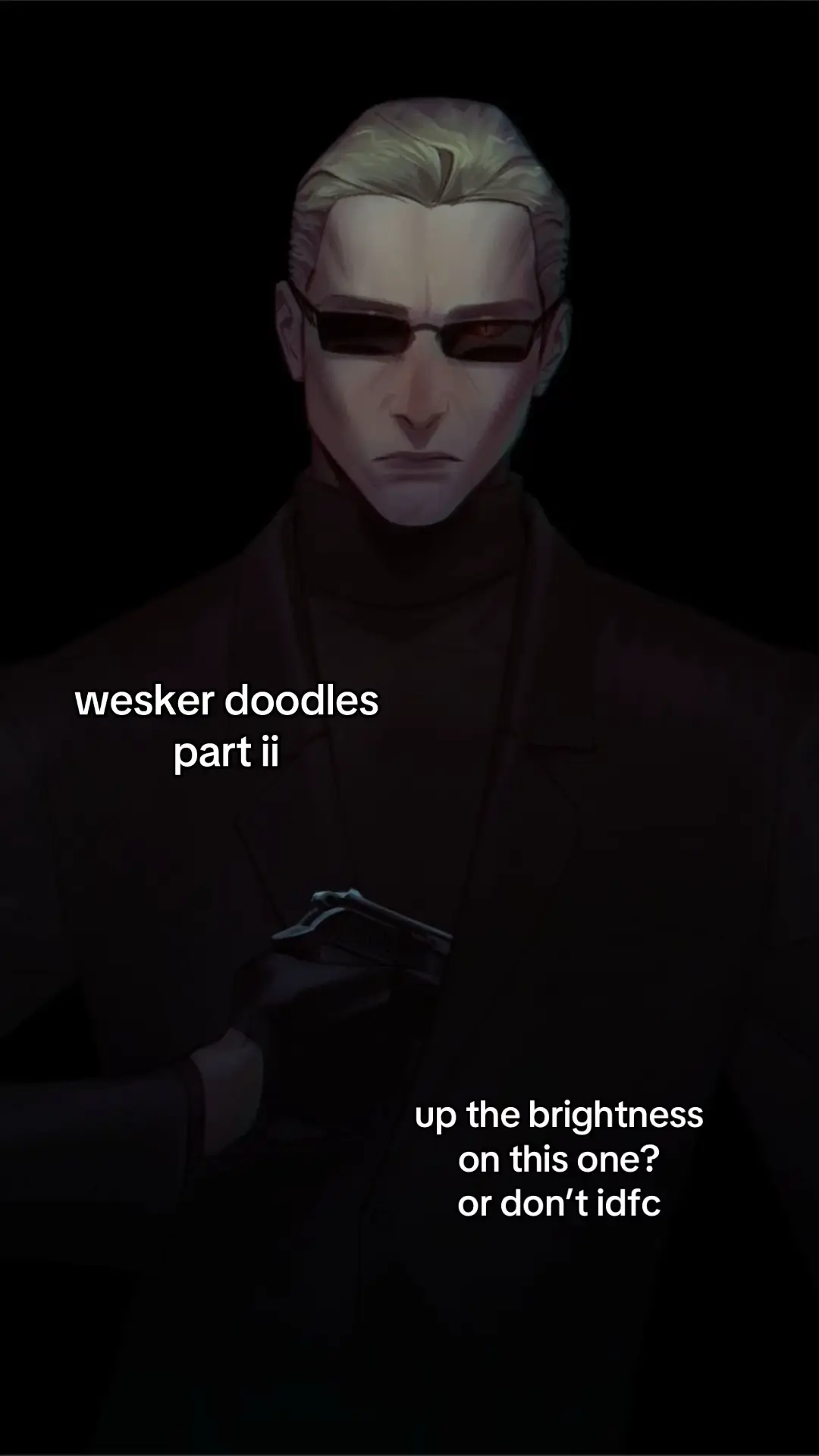 the wesker brainrot entered my mind three years ago and never left, so i’ll just dump whatever i dug up from prev years lawl #residentevil #albertwesker #fanart #wesker #artistsoftiktok surprised by how many code veronica weskers i actually made lmao i kinda hated playing that game (it was cheeky but the controls were so buns 🥀)
