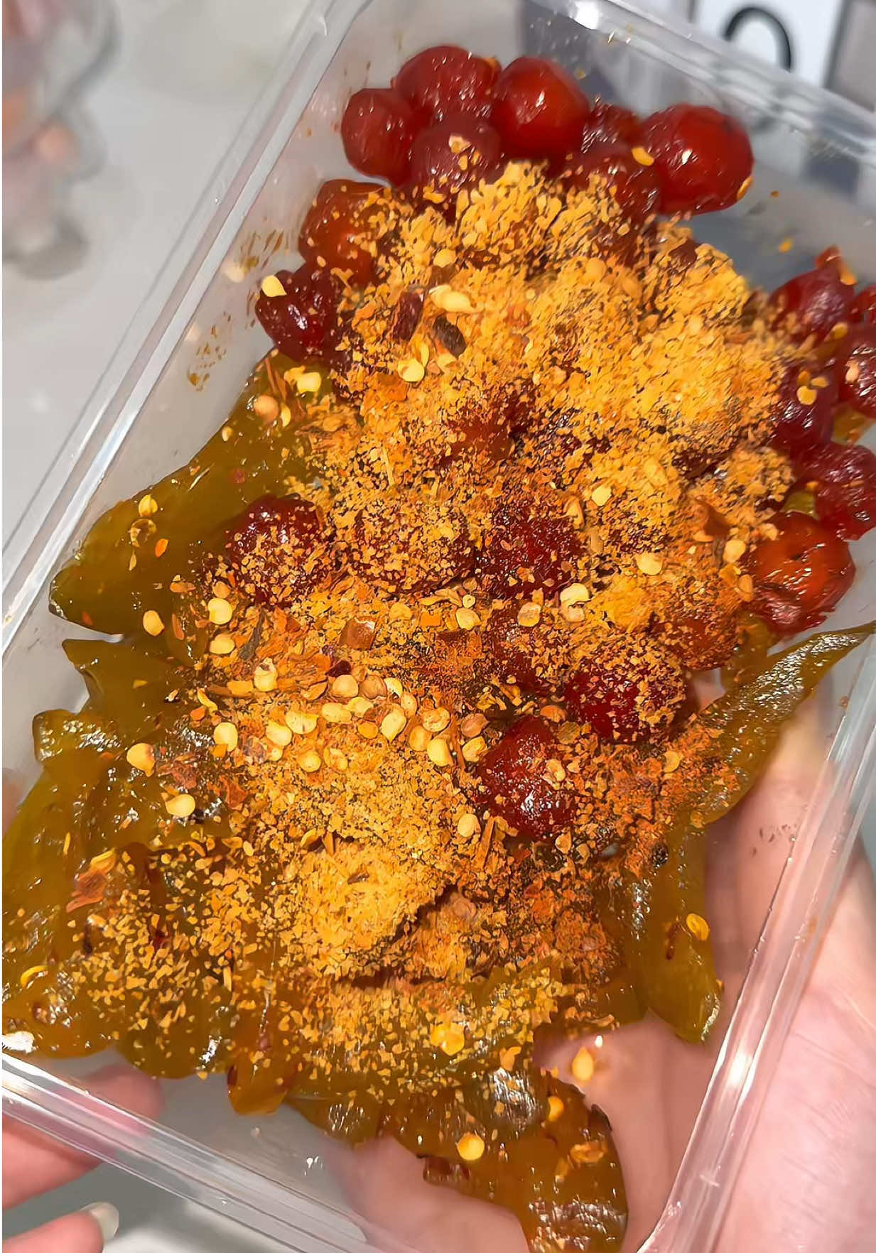 Chùm ruột mix cóc  #xh #chumruot #chumruotsaymuoiot #cocsaydeo #huongbeofood 