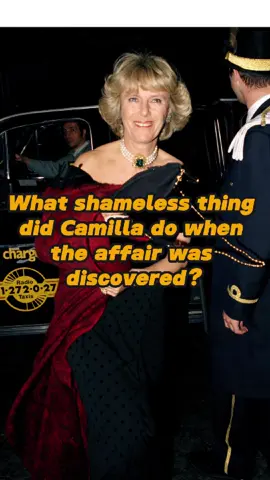 When Diana found out about Charles' affair, do you know what shameless thing Camilla did?#diana#camilla#royalfamily#usa#fyp