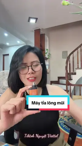Máy tỉa lông mũi điện mini #nguyetviettel #tiktokshop #xuhuong #maytialongmui 