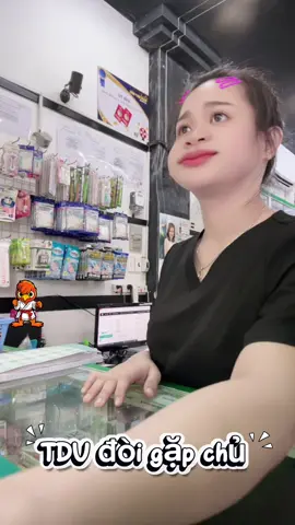 TDV sơ hở 1 2 đồi gặp chủ ! #nhathuocthaobang #vuive #trinhduocvien #nhanvien #haihuoc 