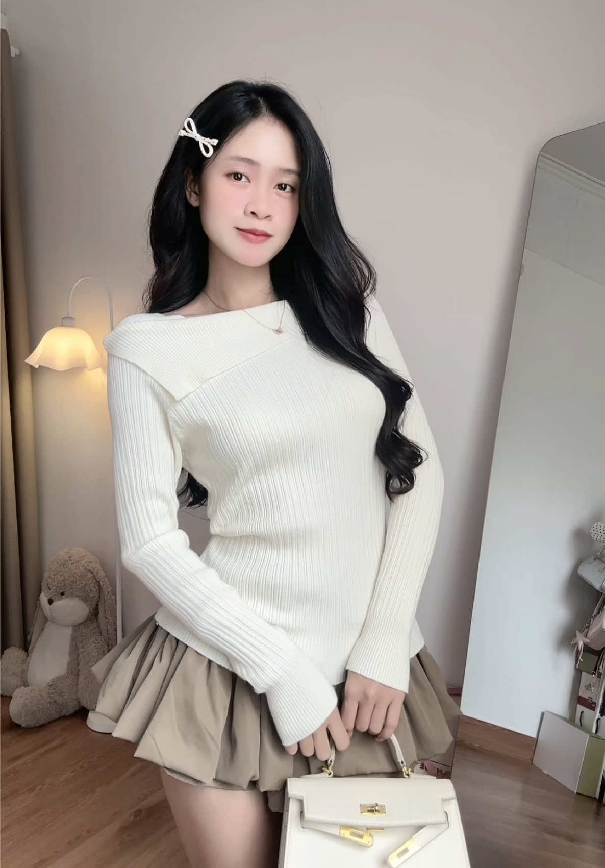 Áo len xinh nhà@kimeehouse #kimeehouse #xuhuong #outfit #outfitideas 