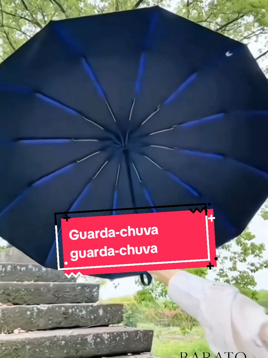 Guarda-chuva guarda-chuva dobrável totalmente automático protetor solar guarda-chuva guarda-sol*   #GuardaChuva #GuardaChuvaDobrável