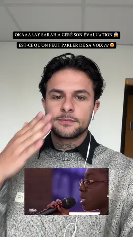 OKAAAAAY SARAH A GÉRÉ SON ÉVALUATION 😱 EST-CE QU’ON PEUT PARLER DE SA VOIX ??? 😍 #staracademy #starac #sarah 