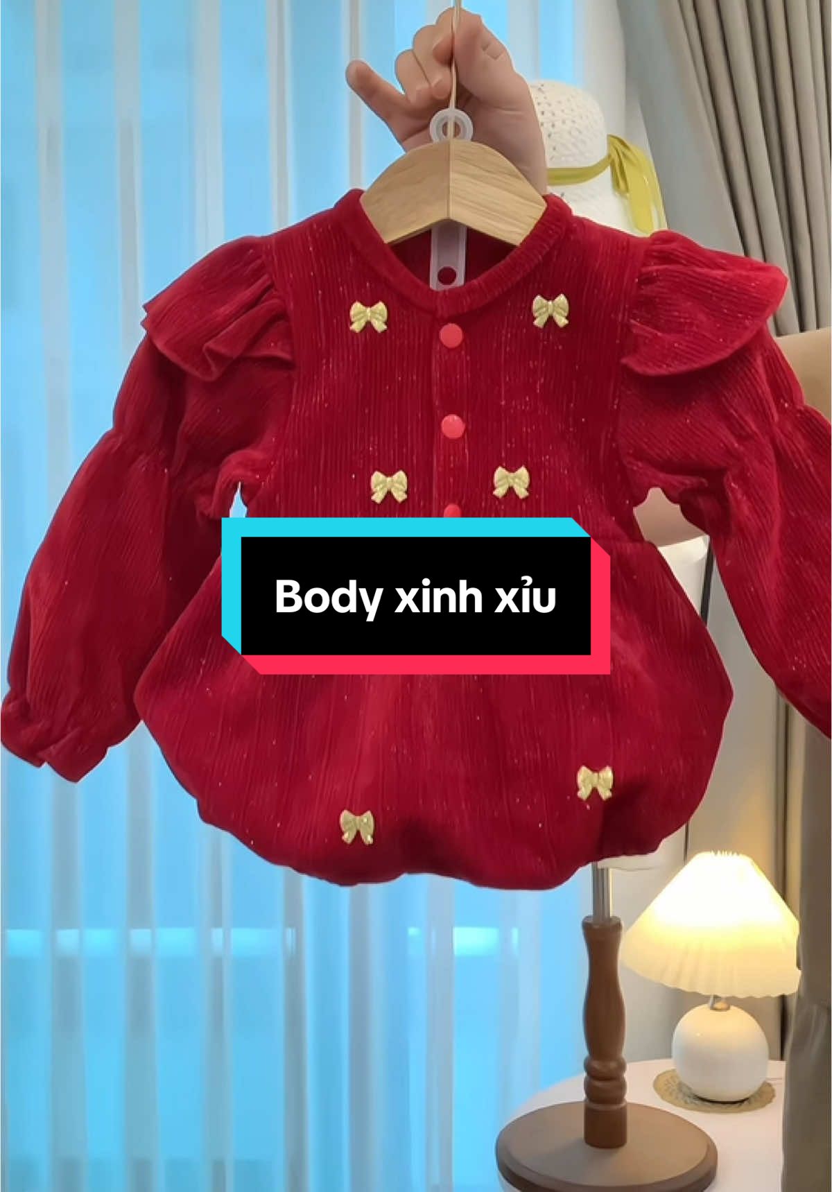 Body tiểu thư xinh gái cho bé yêu từ 3.5-12kg😘#xuhuong #nemmkids #bodysuit 