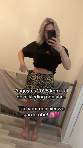 Investeren in kilo’s kwijtraken, maar ook in je nieuwe garderobe! 🥴🩷🛍️ #tirzepatide #mounjaro #fyp #foryou #progress 