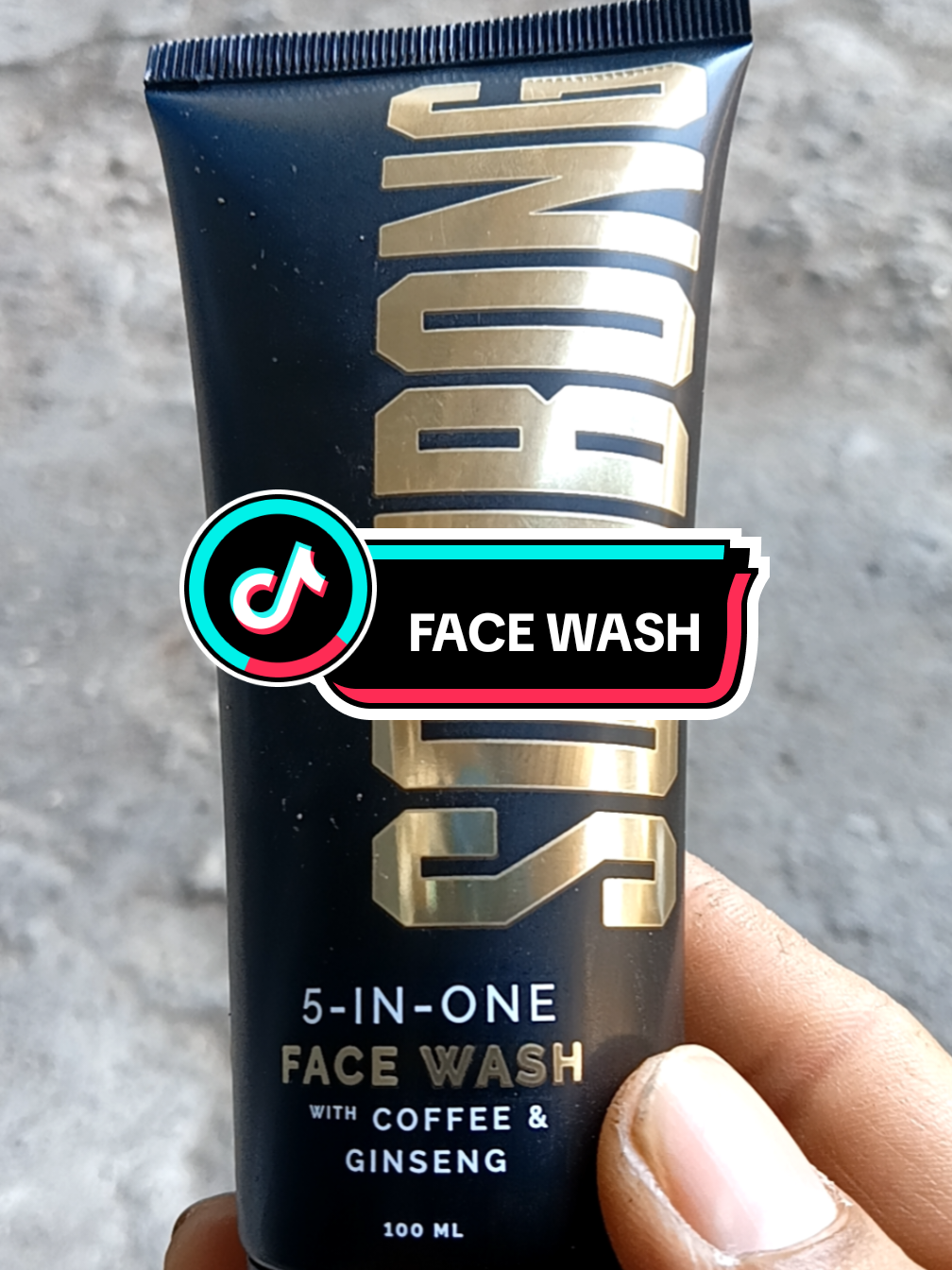 sombong face wash 5 in one with coffee & ginseng #facewash #sabunmuka #sabunmukacowok 