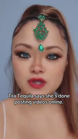 The original MySpace Queen Tila Tequila says she’s done with social media. #tilatequila #tilatequilanow #ashotatlovewithtilatequila #baddies #angeloispetty 
