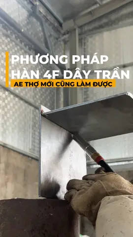 Phương pháp hàn 4F dây trần tôn 5 ly, ae thợ mới cũng làm được#mayhanweldhome #mayhanmig #kr500pro #hungmayhan 