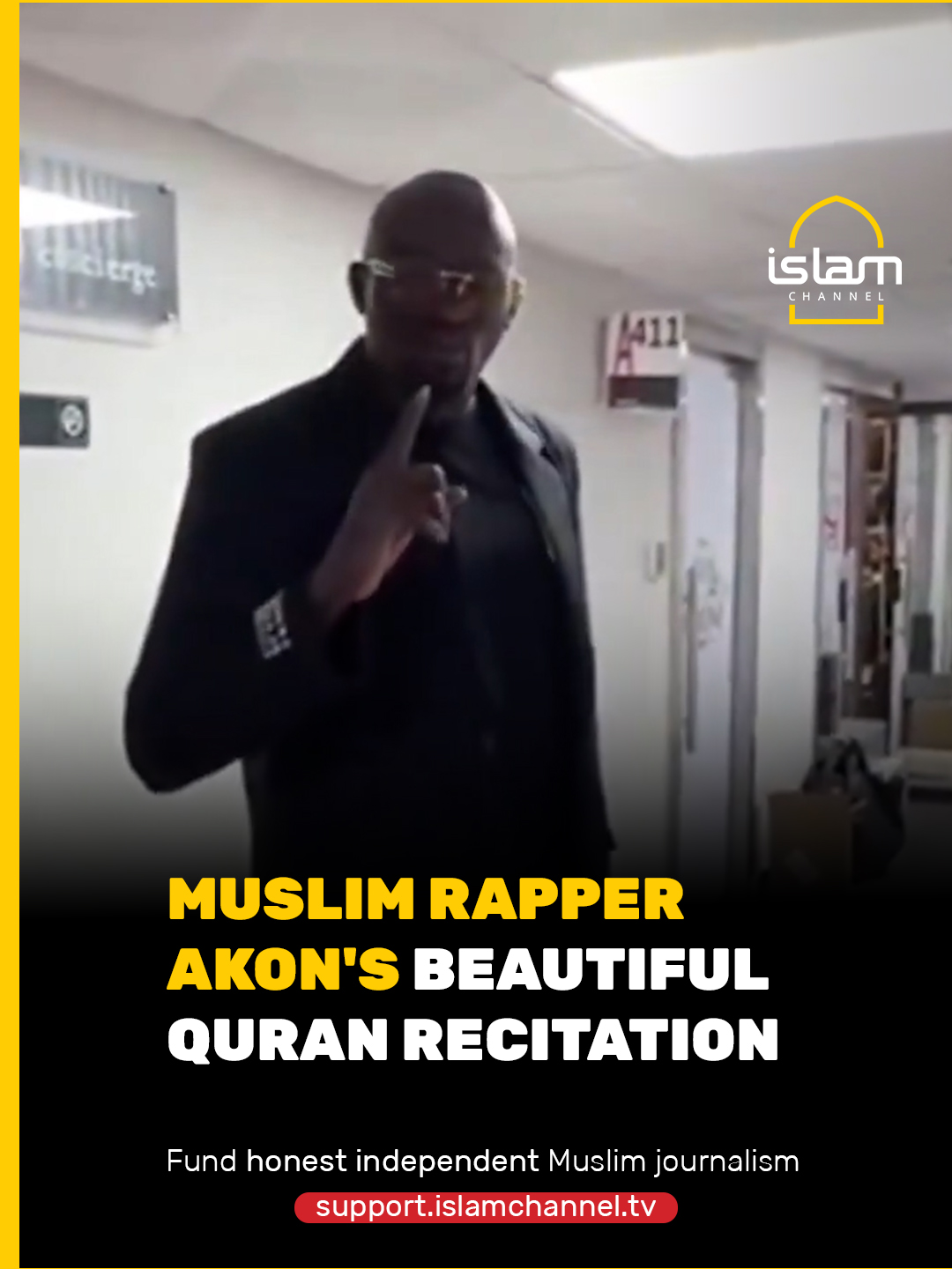 A widely shared video, said to be Akon, shows the Senegalese-American rapper growing in his Islamic faith, as seen in his calm and beautiful recitation of Quranic verses from Surah Yusuf.   Fund honest independent Muslim journalism: https://support.islamchannel.tv