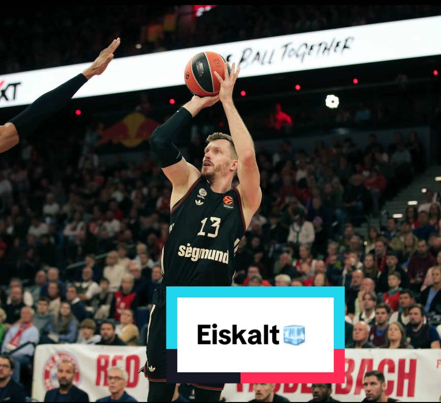 Der beste Shooter Europas. 🧊🏀 #Obst #FCBB #threepointer 