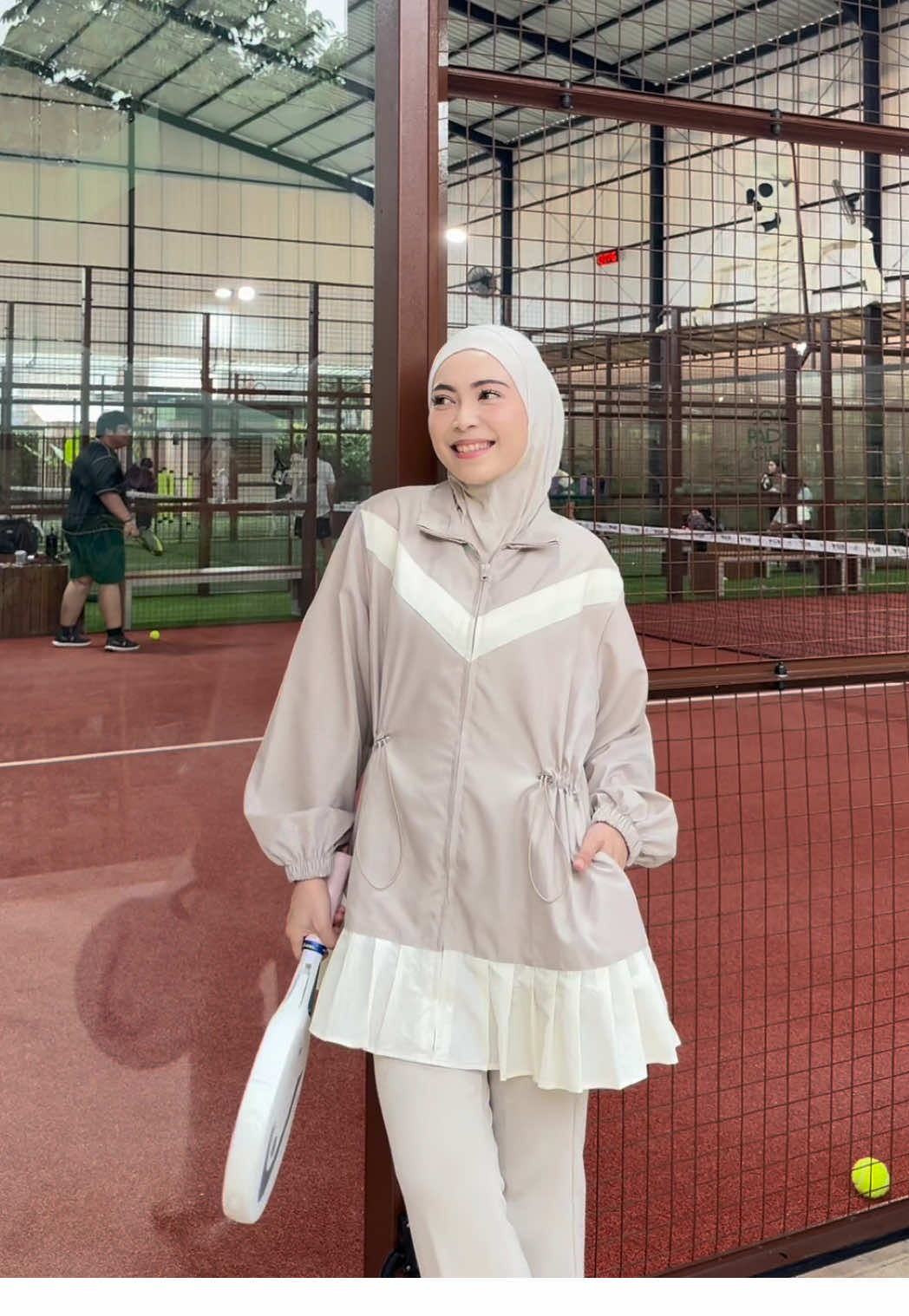 outfit main padel🎾 #outfitpadel #outfitpadelhijab #ootdpadel 