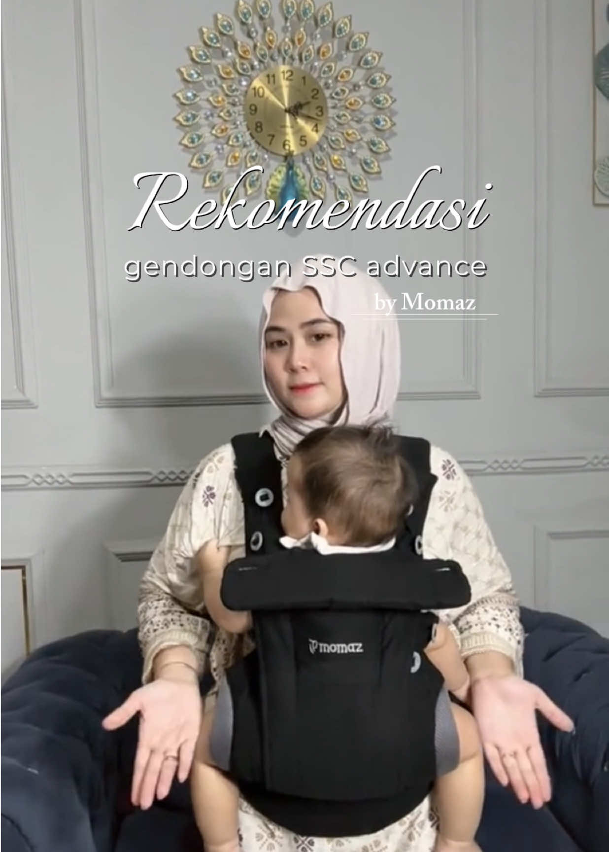 Mending beli gendongan SSC dari @Momaz.id deh bisa di pakai dari bayi newborn  (Mshape) dan kalau udah diatas 6bulan biasanya udh ga betah posisi Mshape jadi bisa ganti hadap depan 😍 Multifungsi dan kepake lama 🥰 ✅ bantalannya empuk ga bikin pegal ✅ Baby juga nyaman ✅ Pantesan jadi Best seller 😍 #gendonganbayi #gendonganmshape #gendonganssc #momaz #babyproducts 