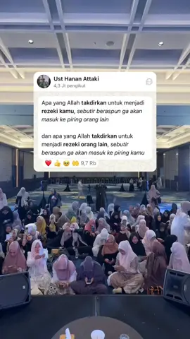 🍃 Karena rezeki itu gak pernah tertukar 〰️〰️〰️〰️〰️〰️〰️〰️〰️〰️〰️〰️〰️〰️〰️ Jadwal sharing time Ust. @Hanan Attaki insyaallah: 26 Oktober: PALANGKARAYA 8-9 November: PALU 16 November: GORONTALO 23 November: PALEMBANG 7 Desember: MAKASSAR 14 Desember: SAMARINDA 21 Desember: PADANG 18 Januari: PONTIANAK 25 Januari: KENDARI Cara daftarnya di website ➡️ sharingtimeuha.com 😊 #sharingtime #hananattaki #ayahamanah #samarinda #palembang      