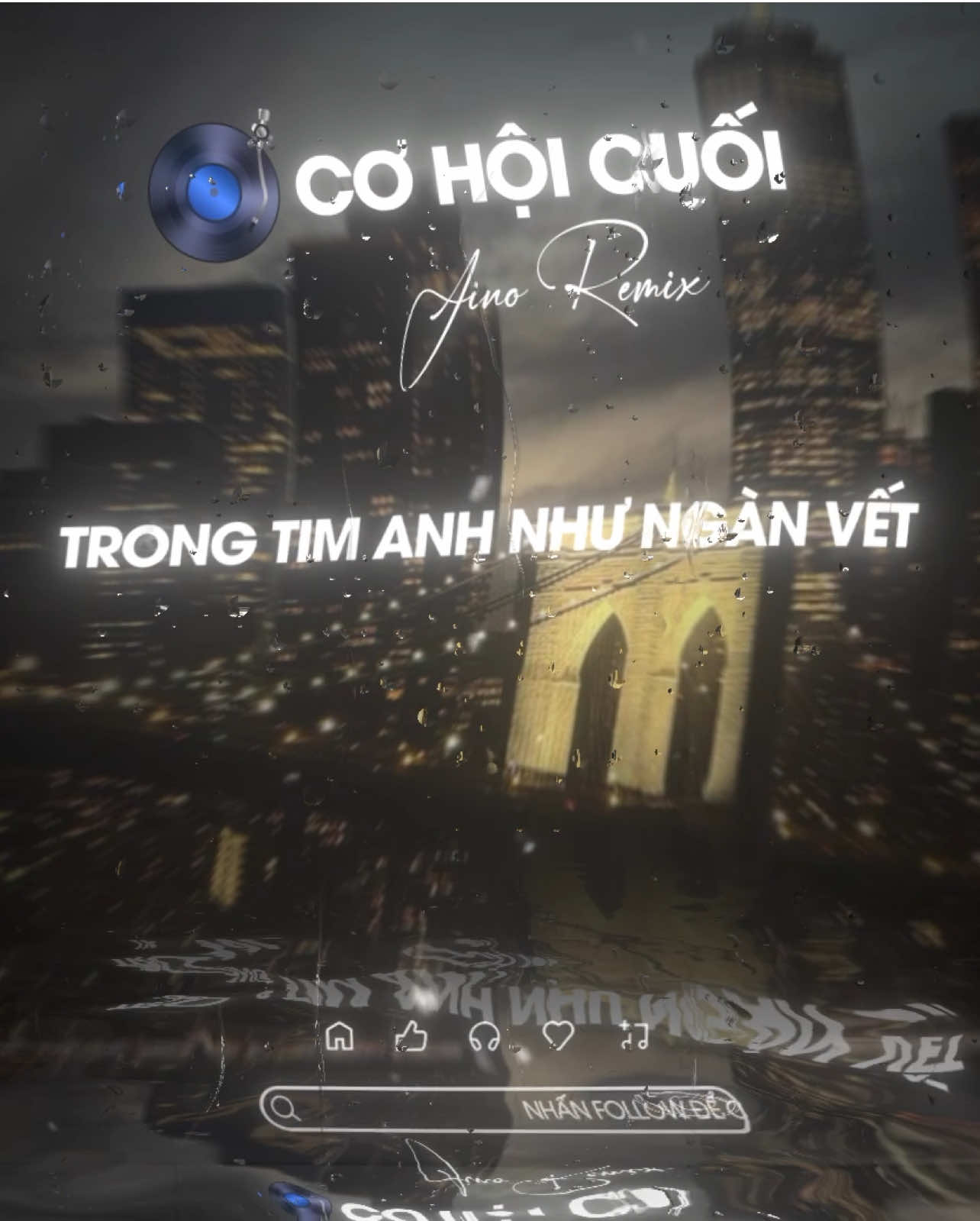 Trong tim anh như ngàn vết cắt... #music #lyrics #remix #fyp #fly 