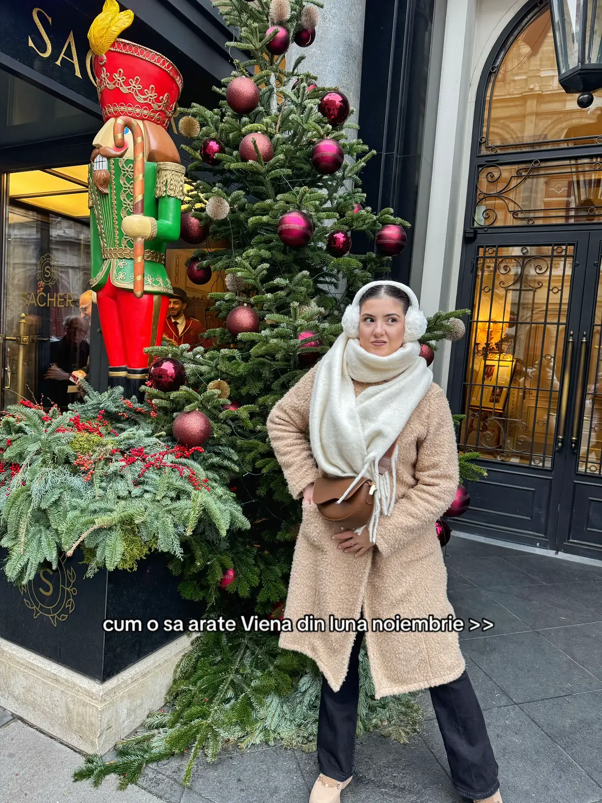 Save the post daca vrei sa mergi in Viena❤️. Am fost anul trecut si m-as intoarce oricand.😭  #contentcreator #travel #vienna #christmas 
