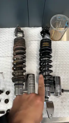 When the Blackseries Suspension costs more than a small car 🚗                   @Stern Profis #mechanic #repair #mercedes #amg #v8 