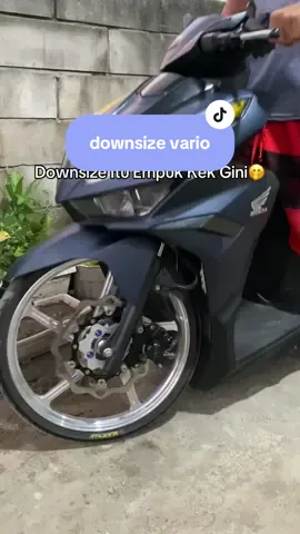 Turun 5 cm+naikin shock 2 jari #vario #downsize #downsizevario #variodownsize #variomodifikasi 