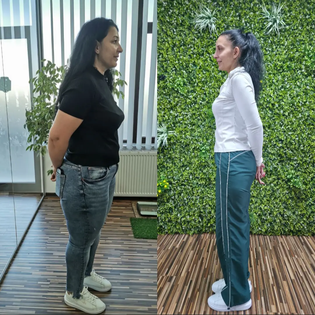 -31,1 kg in 3 luni si 20 zile.De la forma de pară astăzi a spart toate barierele legat de forma fizică. Un om schimbat radical!  Felicităriiiiii, Dorina! sunt foarte mândră de tine #foryou #fy #tiktokromania #schimbare #formafizica 