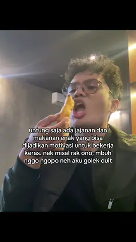 urip mung nggo mangann
