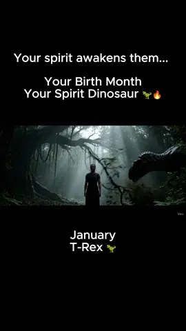 Which dinosaur will you awaken?👇#dinosaur #trex #yourbirthmonth #veo3 #ai 