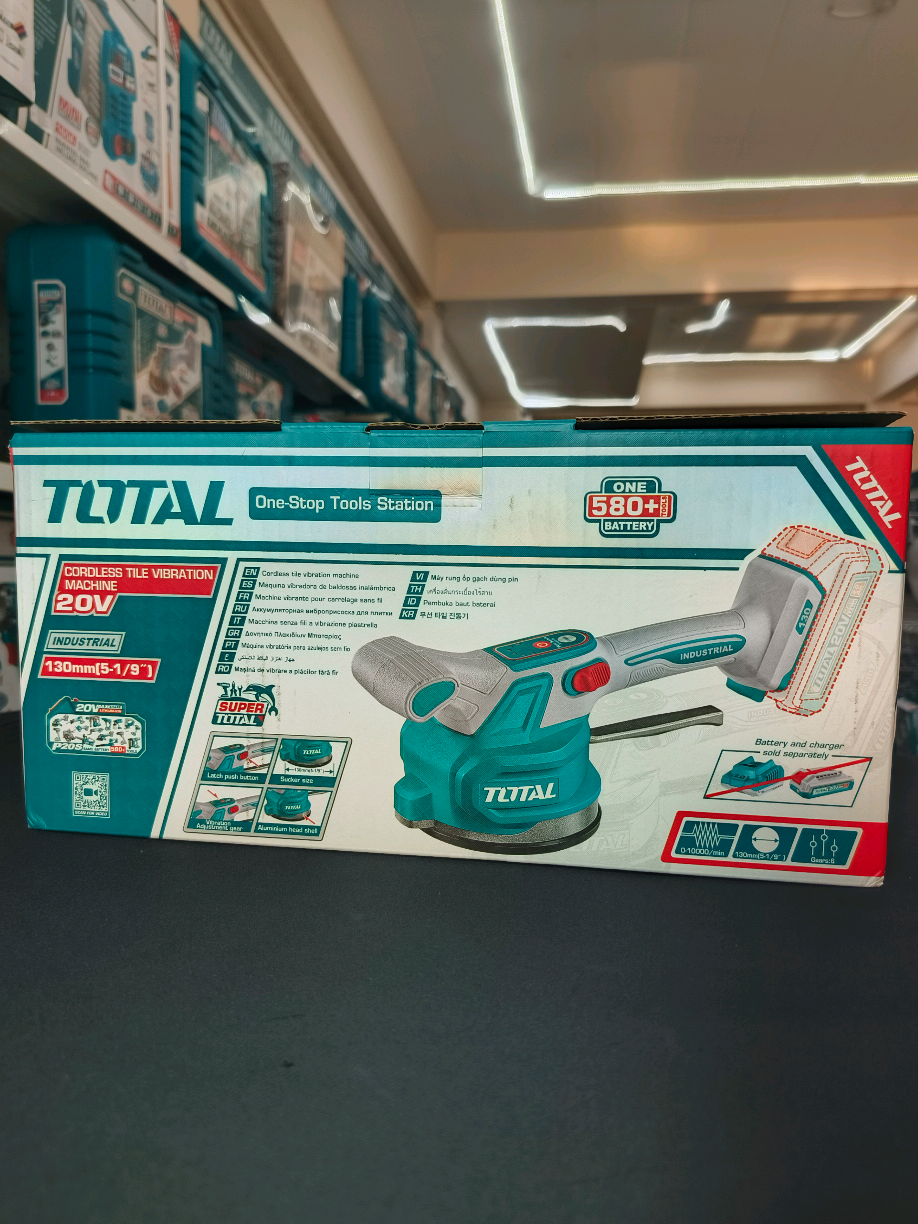 📌 งานปูกระเบื้องไม่มีสะดุด! ด้วยเครื่องดูดสั่น 5 นิ้ว Total รุ่น TTVLI2001 ตัวช่วยช่างยุคใหม่! #superhomemart #ซูเปอร์โฮมมาร์ทสาขาไม้ตรา #เครื่องมือช่างและอุปกรณ์งานช่าง #คุณภาพเกินราคา #เครื่องมือช่าง 