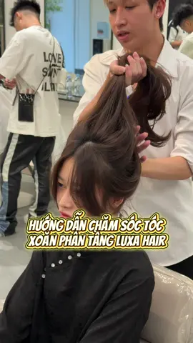 Hướng dẫn chăm sóc tóc xoăn phân tầng Luxa Hair  #hoangvietluxa  #luxahair  #huongdanchamsoctoc #huongdanchamsoctocxoan  #layerphantang 