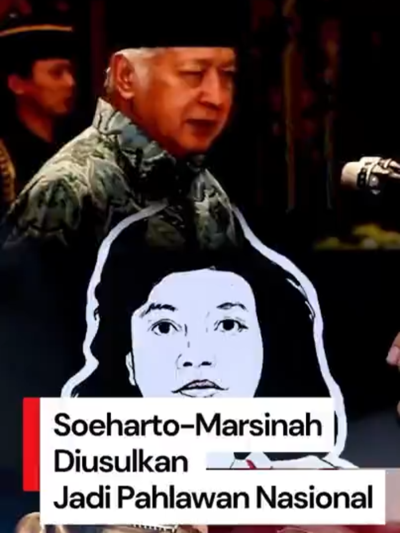 Menteri Sosial (Mensos) Saifullah Yusuf alias Gus Ipul menyerahkan hasil kajian calon pahlawan nasional ke Menteri Kebudayaan (Menbud) Fadli Zon sebanyak 40 nama. Nama-nama tersebut di antaranya ada Presiden ke-2 RI Soeharto, Presiden ke-4 RI Gus Dur, hingga Marsinah. 