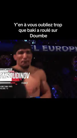 Baki l’a battu. #baki #baysangurchamsoudinov #cedricdoumbe #zebo #mmafrance 