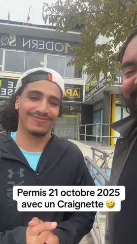 Permis 21 octobre 2025 fou rire 🤣#pourtoii #humour #freshdriver #parcourssthenri 