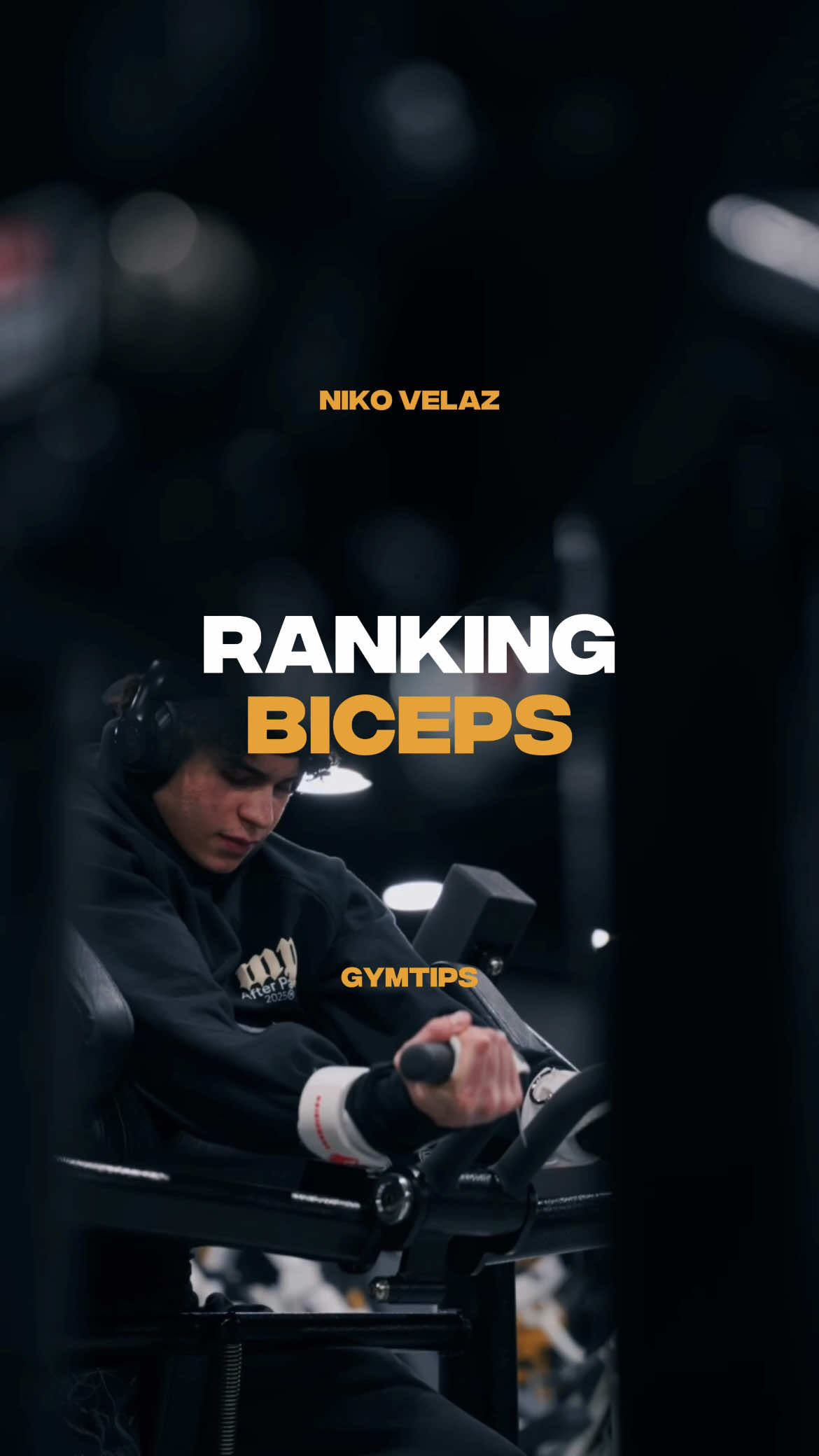 RANKING de EJERCICIOS: BÍCEPS #Vlog #gym #Fitness #gymtips 