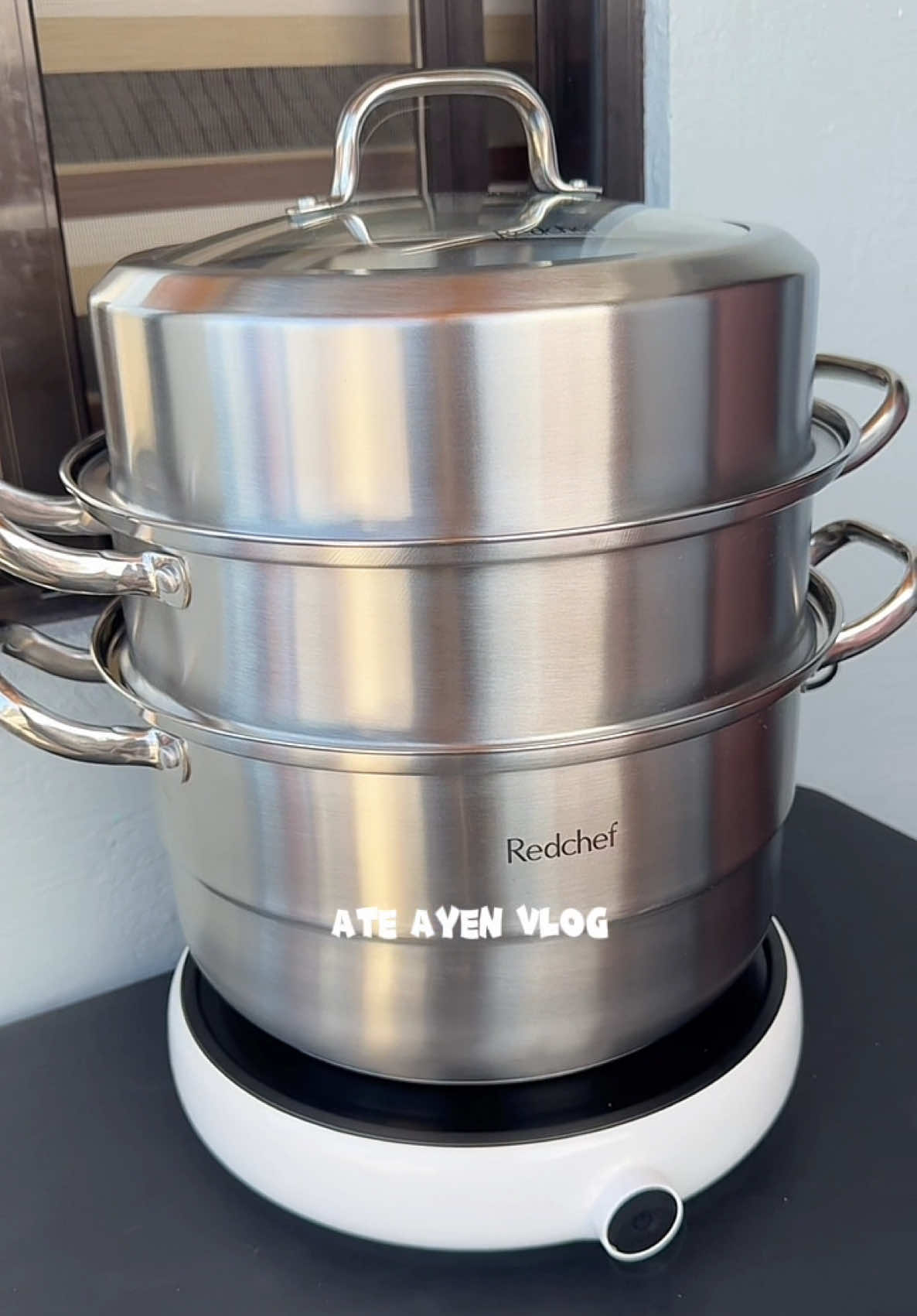 Meryenda na request ni ate cath nyo siomai at siopao#fyp #tiktokph #ateayenvlog #redchefsteamer 