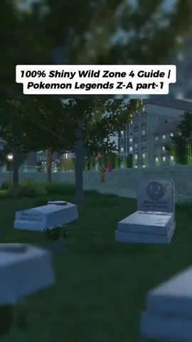100% Shiny Wild Zone 4 Guide | Pokemon Legends Z-A part-1 #pokemon #PokemonLegends #pokemonlegendsza #pokemontiktok #gaming 