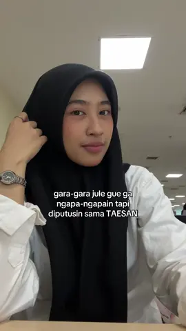 HTS mana yg minta putus kalau bukan #HANTAESAN 