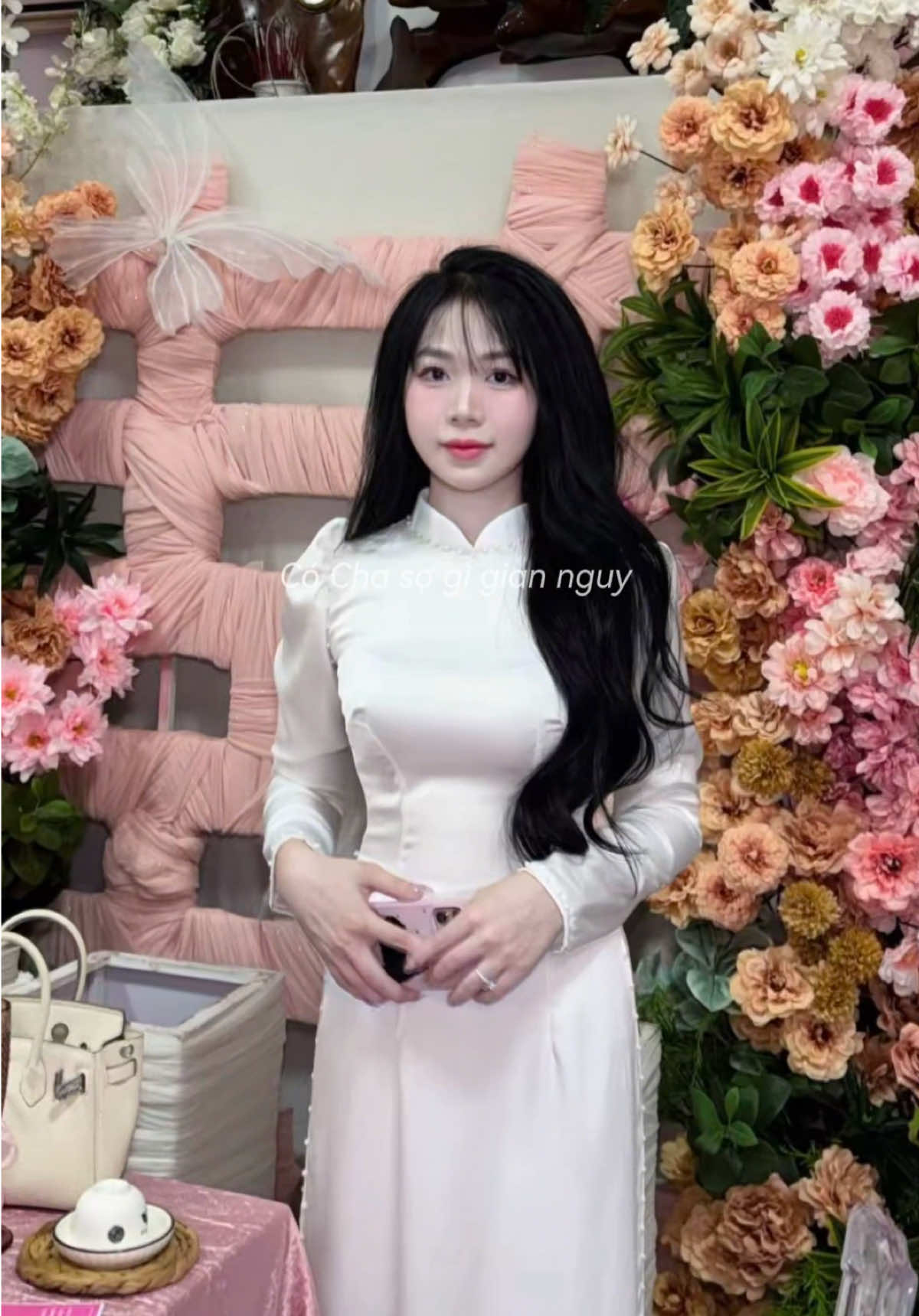 Áo Dài [Ngọc Hânn]- Nhà em lên cho ce 1 mẫu đi nhà thờ đi lễ thì hợp lý luôn ạ🤭🤭#tet2026🧨🧨🧨🧨🧨🧧🧧🧧 #xuhuong #áodaidep #áodaitruyenthongvietnam🇻🇳 #tetnguyendan2026🧧🎆🧨 