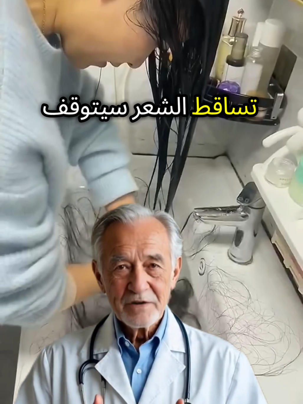 🌿 الخلطة الطبيعية اللي صدمتني… رجّعت شعري بعد ما فقدت الأمل! #viral 