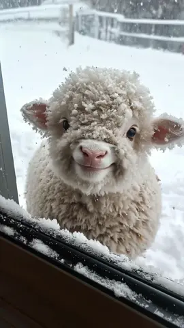 Found a cute little lamb 🥰 #lamb #cute #baby #sheep #babysheep 