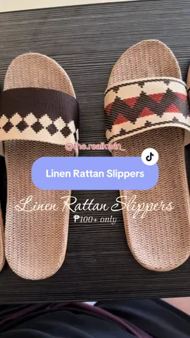 outdoor & indoor rattan slippers! super comfy and lightweight. #rattanslippers #comfyslippers #indooroutdoorslippers #fyp #foryou 