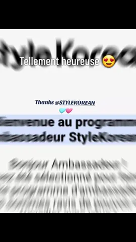 🎊😍 Si heureuse, je viens d'être accepté Ambassadrice @STYLEKOREAN , hâte de commencer l'aventure 😁 et vous faire découvrir de nouveaux produits K-Beauty 😍  Code promo DAVMATH71 pour une reduction sur vos commandes 😉 @StyleKorean Influencers #stylekorean #stylekoreaninfluencer #kbeauty #ambassadeur #skincare 