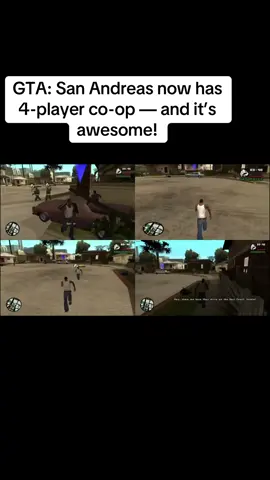 Fans just dropped a new mod called CoopAndreas, bringing true co-op to GTA: San Andreas! You can now play the story missions (a few available so far) and roam the open world with up to 4 friends — complete with synced driving, graffiti, and chaos 🔥 The devs keep adding new quests and features, and the mod is completely free on GitHub: github.com/Tornamic/CoopAndreas #gtasanandreas #gta #coop #gtamods 