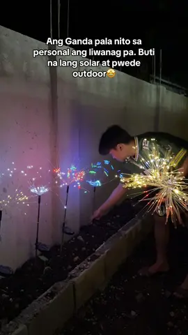 May sarili na kaming fireworks ngayong Christmas🎆🤩 #fireworkschristmaslight #christmaslight #solarchristmaslight #ledlight #light 