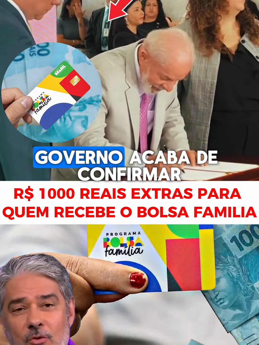 R$ 1000 REAIS EXTRAS PARA QUEM RECEBE O BOLSA FAMILIA! #noticias #noticiastiktok #brasil