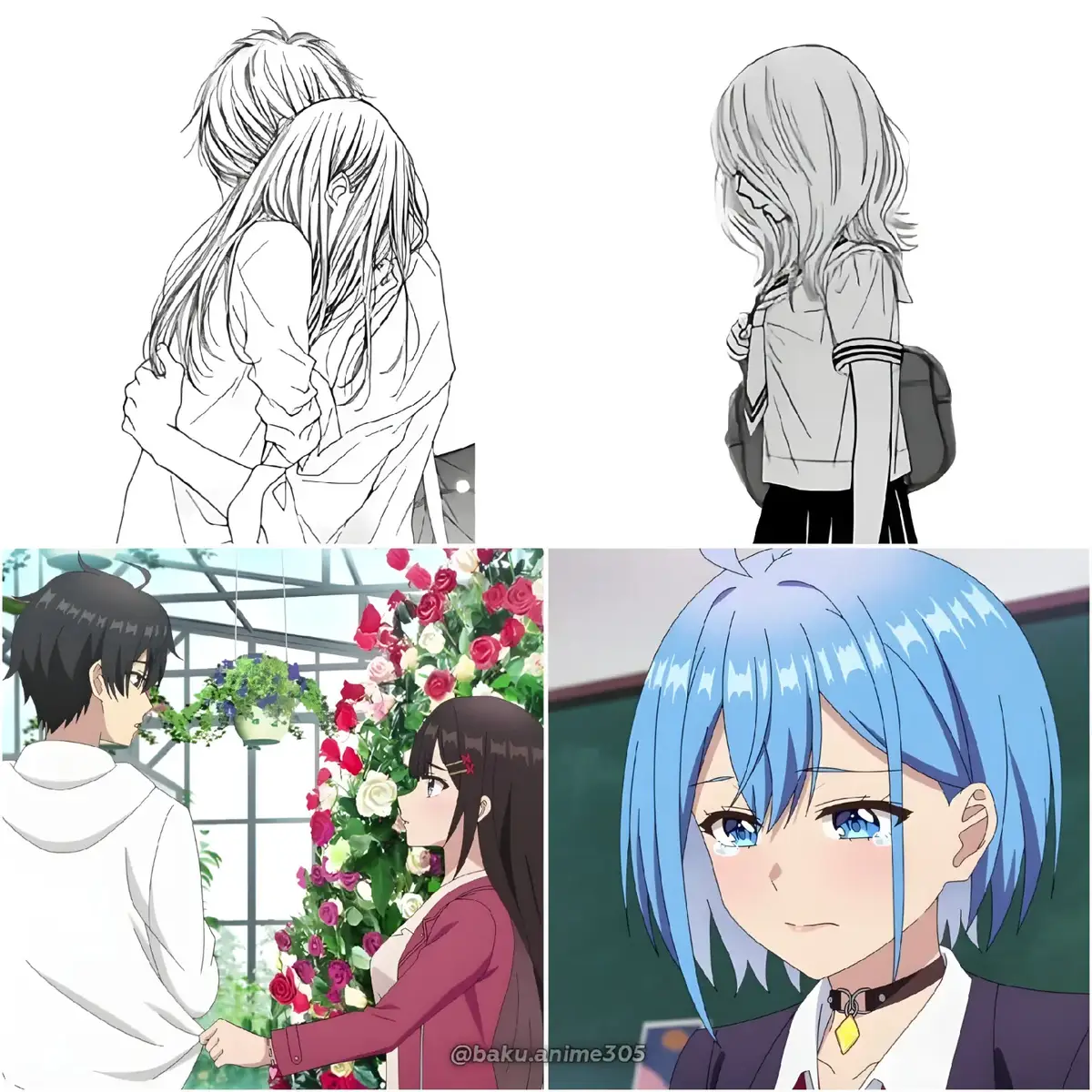 1-danjo no yuujou wa seiritsu suru  2-a sign of affection  3-chuunibyou demo koi 4-shikimori 5-fruits 6-bokutachi no remake 7-re Zero 8-a couple of coocks  9-absolute duo 10-bunny girl senpai  #anime #manga #fyp #foryoupage #animerecommendations 