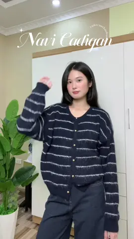 Navy cadigan #xuhuong 