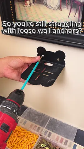 Regular Screws SUCK! Expansion Screws CRUSH Wall Problems 💥 #toolupgrade #gamechanger #diypro #wallhero #tiktokshop#diylife #tool #EasyFix #handymanhacks