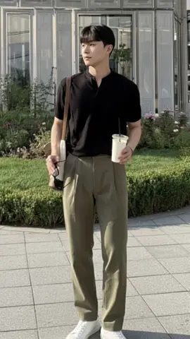 Áo Thun Nam Cổ V #xuhướng #thoitrangnam #aothunnam #donam #xuhuongtiktok 