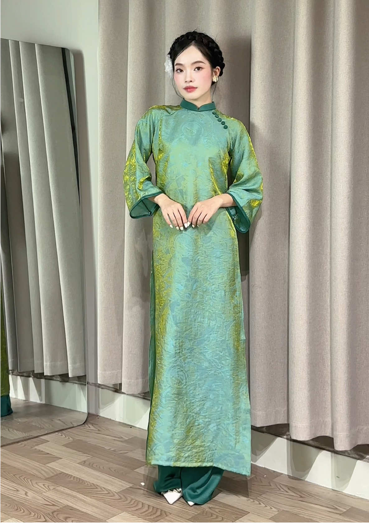 #phuongchanhsa #aodaitet #aodai #aodaicachtan #OOTD 